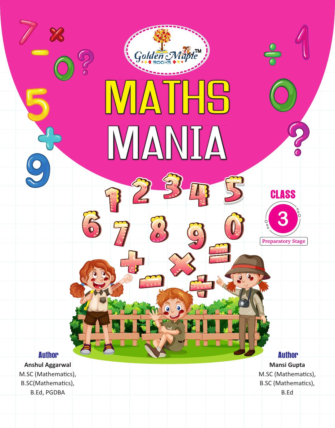 Book Cover: MATH MANIA