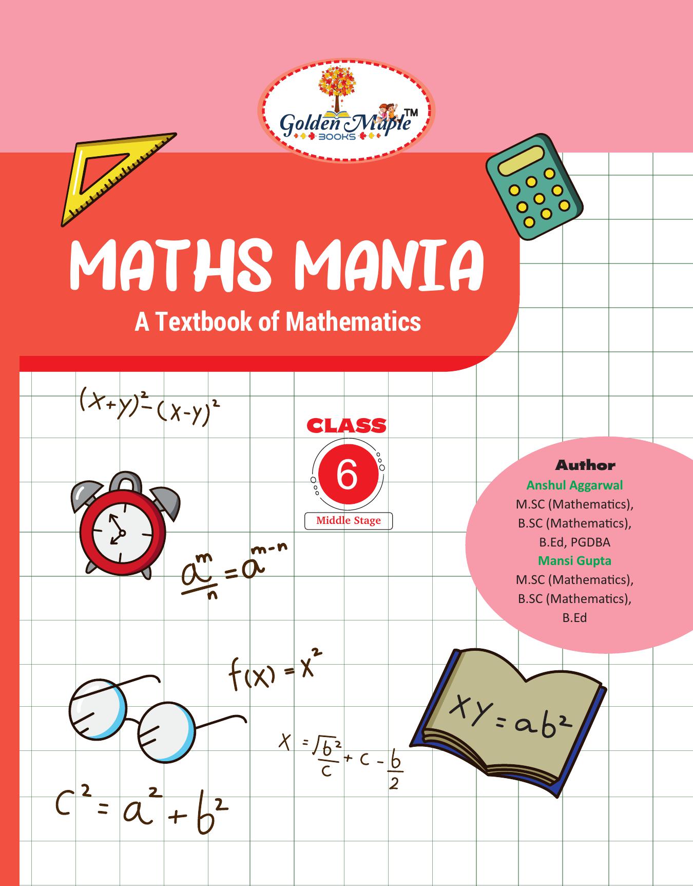 Book Cover: MATH MANIA