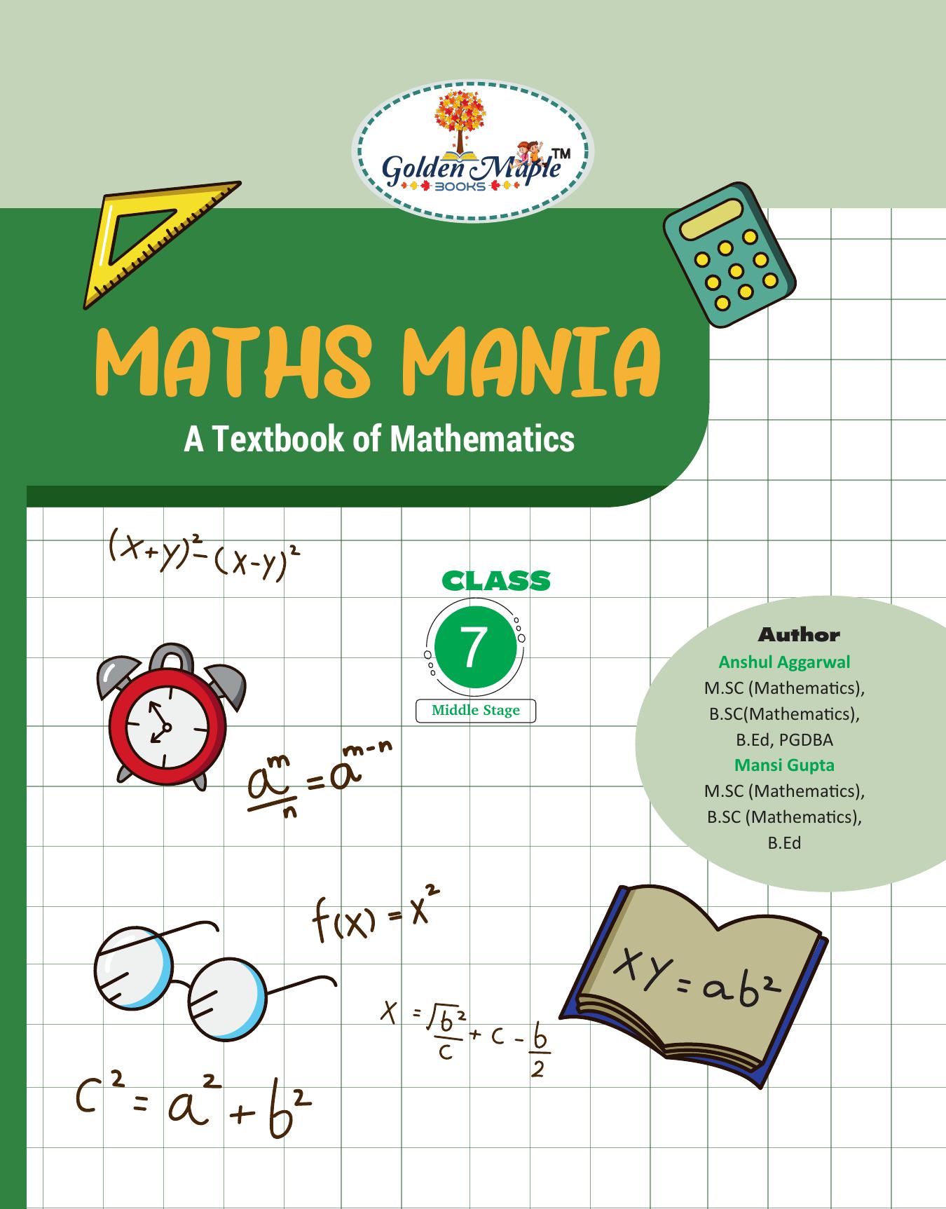Book Cover: MATH MANIA
