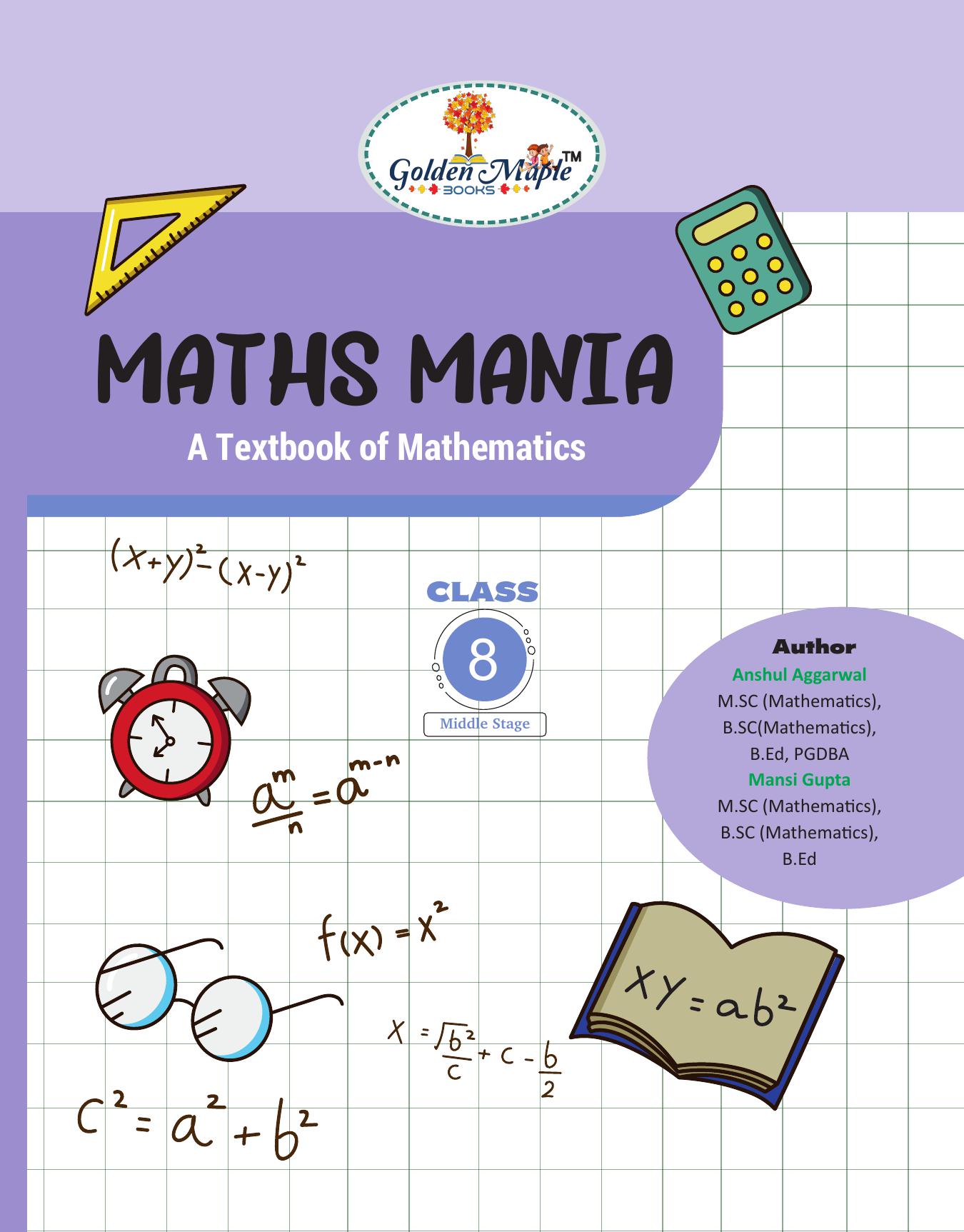 Book Cover: MATH MANIA